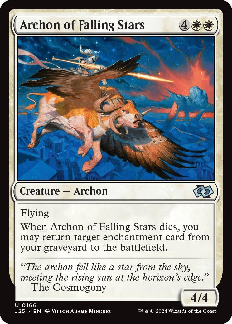 Image for Archon of Falling Stars (Foundations Jumpstart) (166) - Magic: The Gathering