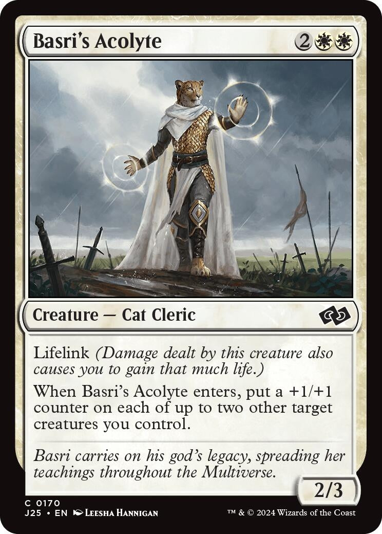 Image for Basri's Acolyte (Foundations Jumpstart) (170) - Magic: The Gathering