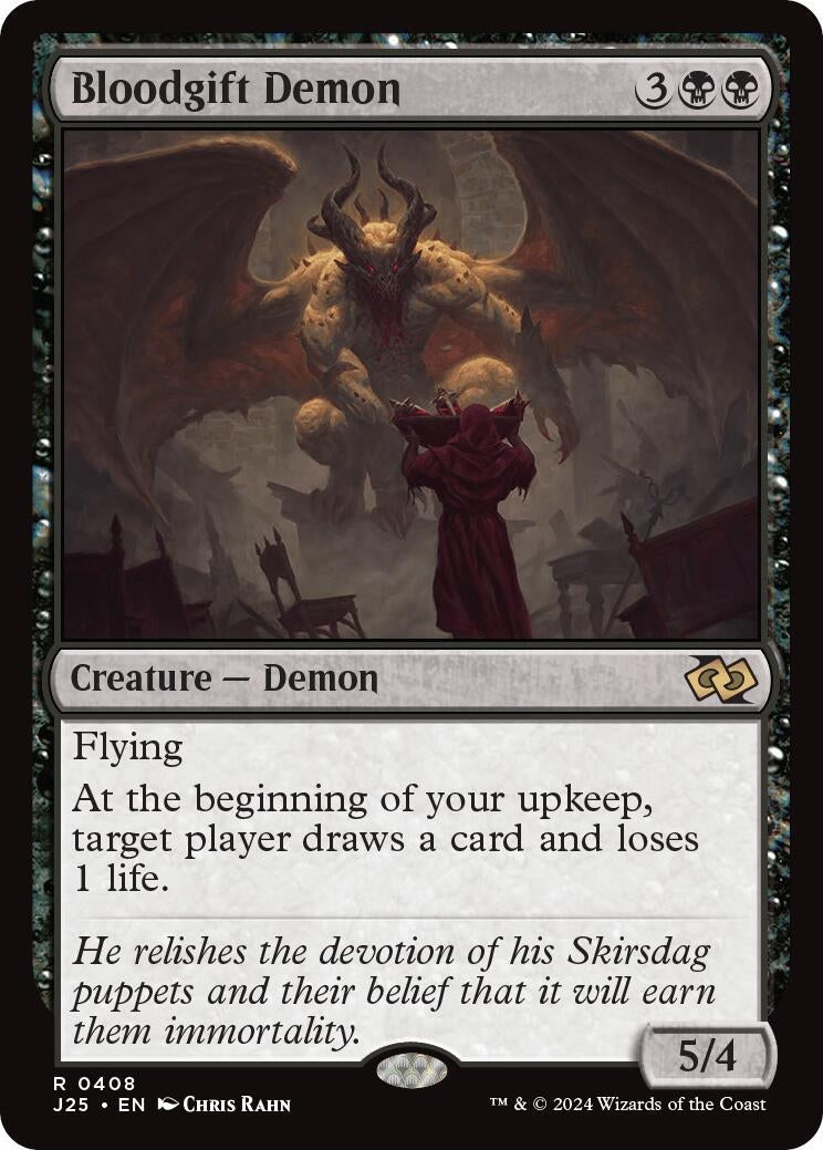 Image for Bloodgift Demon (Foundations Jumpstart) (408) - Magic: The Gathering