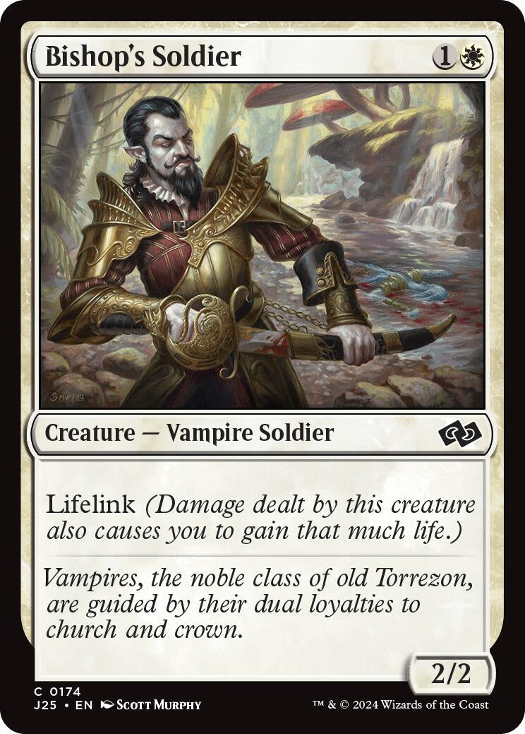 Image for Bishop's Soldier (Foundations Jumpstart) (174) - Magic: The Gathering