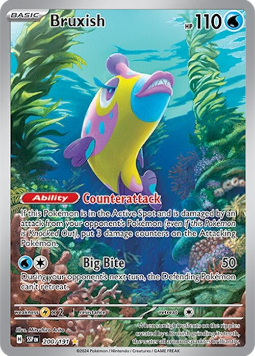 Image for Bruxish (SV08: Surging Sparks) (200/191) - Pokemon