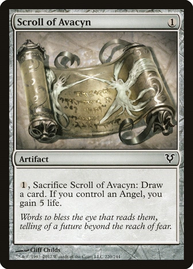 Image for Scroll of Avacyn (Avacyn Restored) (220) - Magic: The Gathering