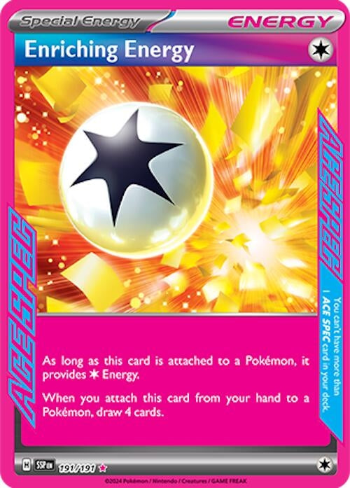 Image for Enriching Energy (SV08: Surging Sparks) (191/191) - Pokemon