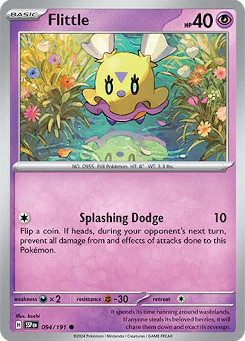Image for Flittle (SV08: Surging Sparks) (094/191) - Pokemon