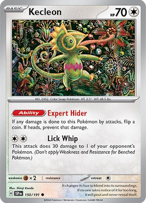 Image for Kecleon (SV08: Surging Sparks) (150/191) - Pokemon