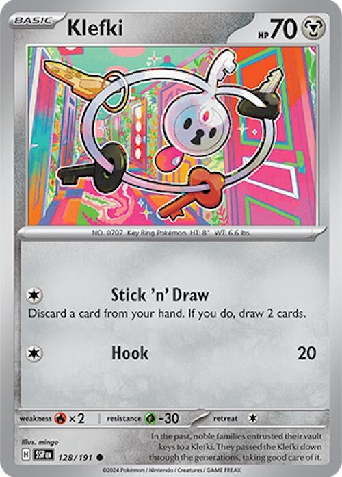 Image for Klefki (SV08: Surging Sparks) (128/191) - Pokemon