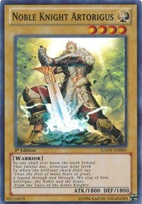 Image for Noble Knight Artorigus (Galactic Overlord) (GAOV-EN000) - YuGiOh