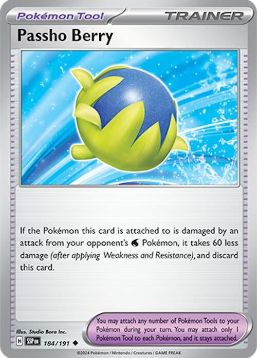 Image for Passho Berry (SV08: Surging Sparks) (184/191) - Pokemon