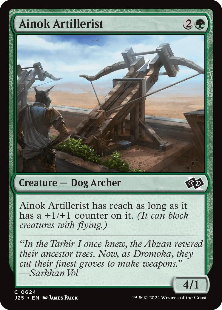 Image for Ainok Artillerist (Foundations Jumpstart) (624) - Magic: The Gathering