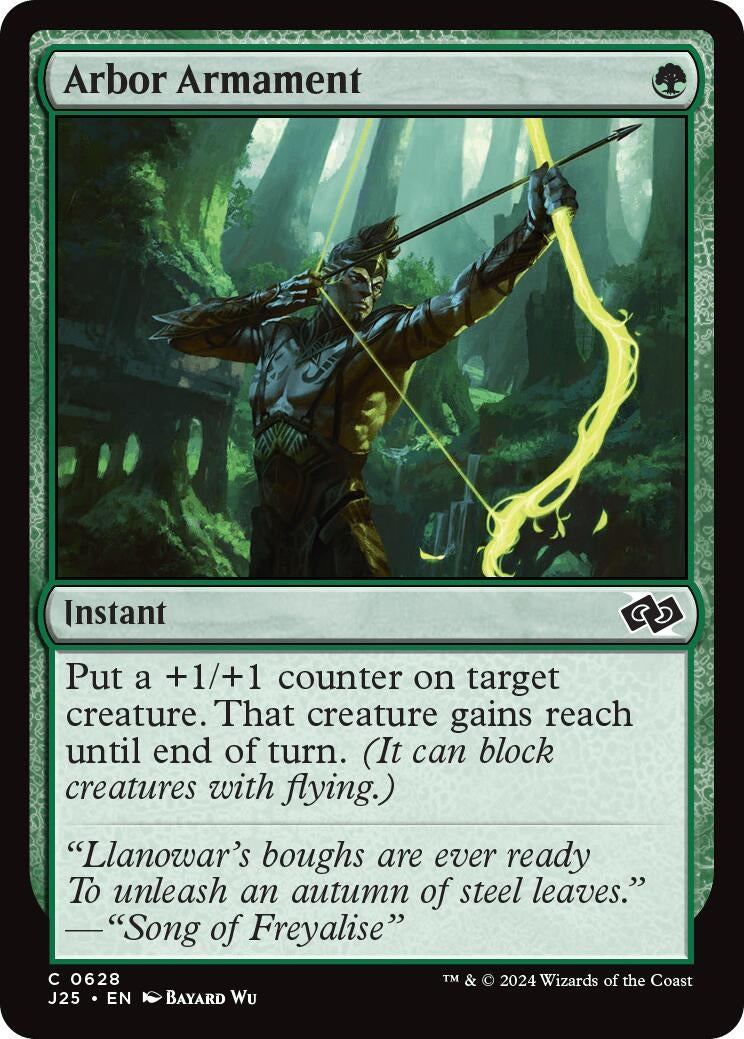 Image for Arbor Armament (Foundations Jumpstart) (628) - Magic: The Gathering