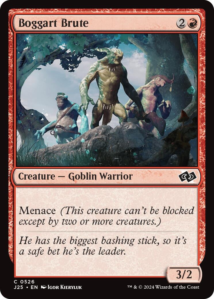 Image for Boggart Brute (Foundations Jumpstart) (526) - Magic: The Gathering