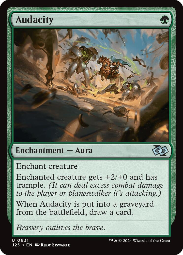 Image for Audacity (Foundations Jumpstart) (631) - Magic: The Gathering