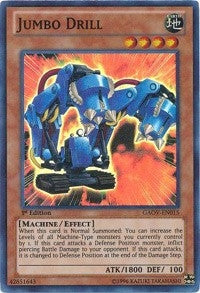 Image for Jumbo Drill (Galactic Overlord) (GAOV-EN015) - YuGiOh