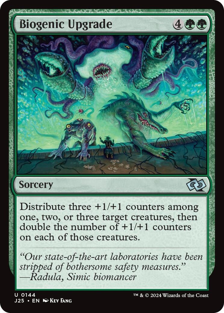 Image for Biogenic Upgrade (Foundations Jumpstart) (144) - Magic: The Gathering