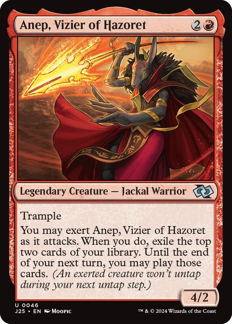 Image for Anep, Vizier of Hazoret (Anime) (Foundations Jumpstart) (46) - Magic: The Gathering