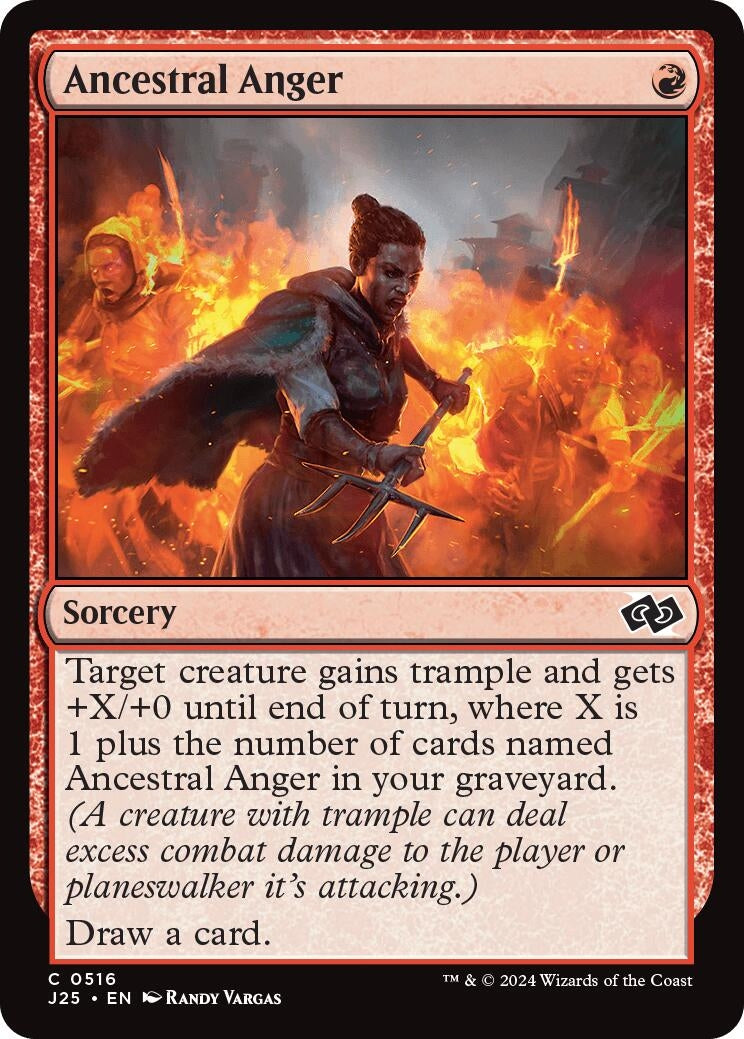 Image for Ancestral Anger (Foundations Jumpstart) (516) - Magic: The Gathering
