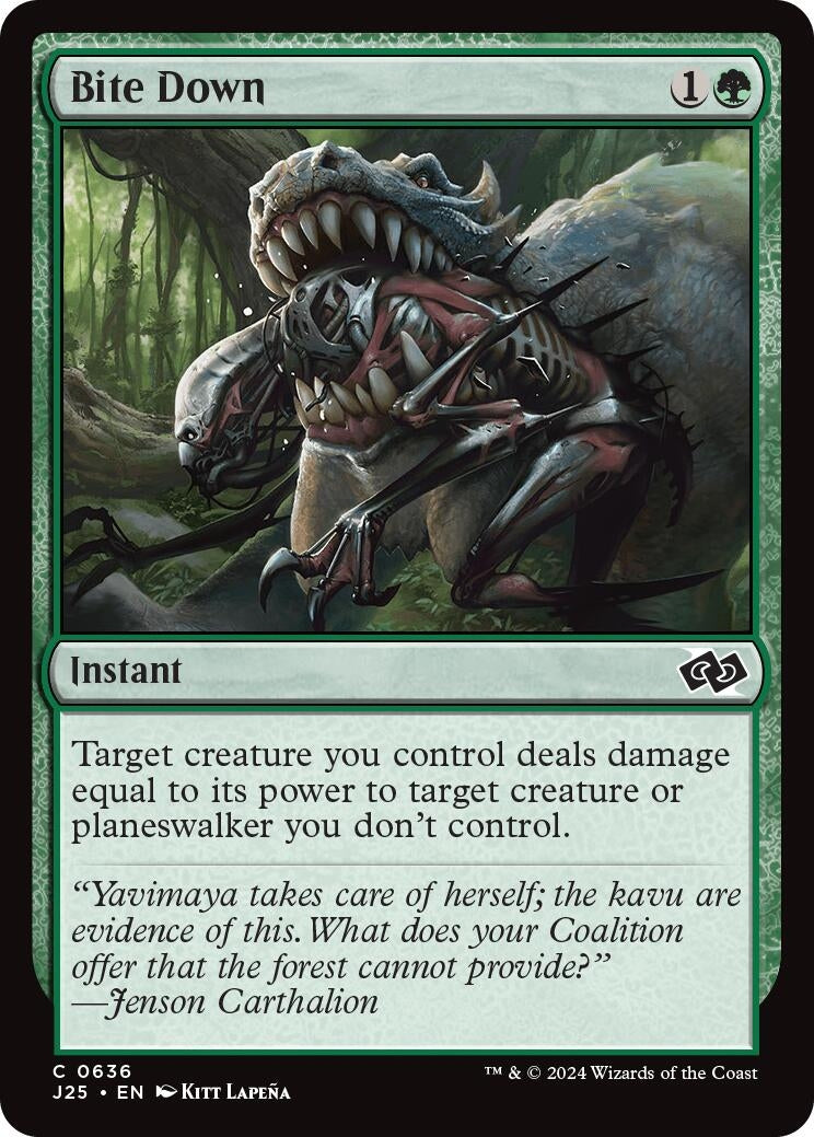 Image for Bite Down (Foundations Jumpstart) (636) - Magic: The Gathering