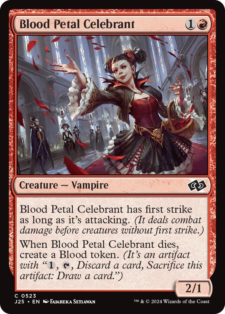 Image for Blood Petal Celebrant (Foundations Jumpstart) (523) - Magic: The Gathering