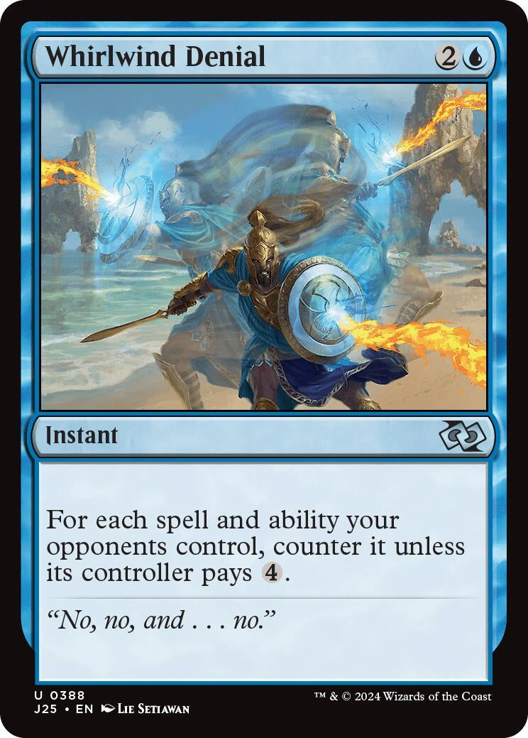 Image for Whirlwind Denial (Foundations Jumpstart) (388) - Magic: The Gathering
