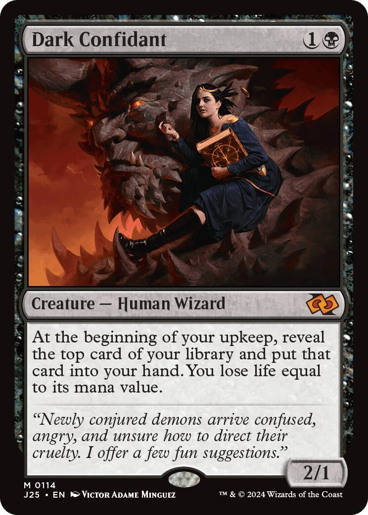Image for Dark Confidant (Foundations Jumpstart) (114) - Magic: The Gathering