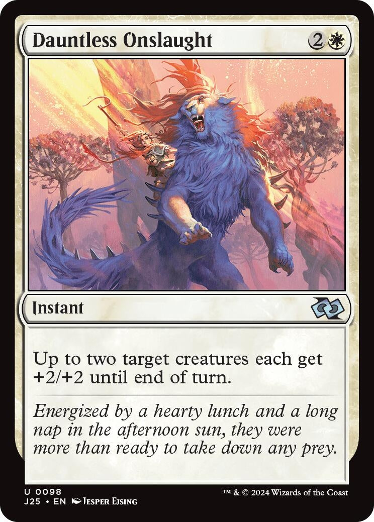 Image for Dauntless Onslaught (Foundations Jumpstart) (98) - Magic: The Gathering