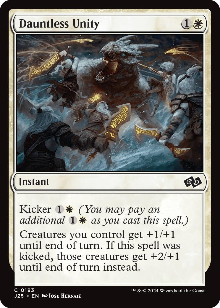 Image for Dauntless Unity (Foundations Jumpstart) (183) - Magic: The Gathering
