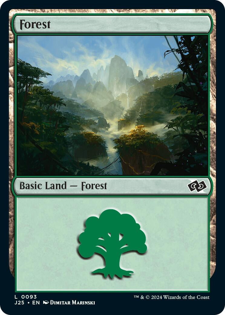 Image for Forest (0093) (Foundations Jumpstart) (93) - Magic: The Gathering