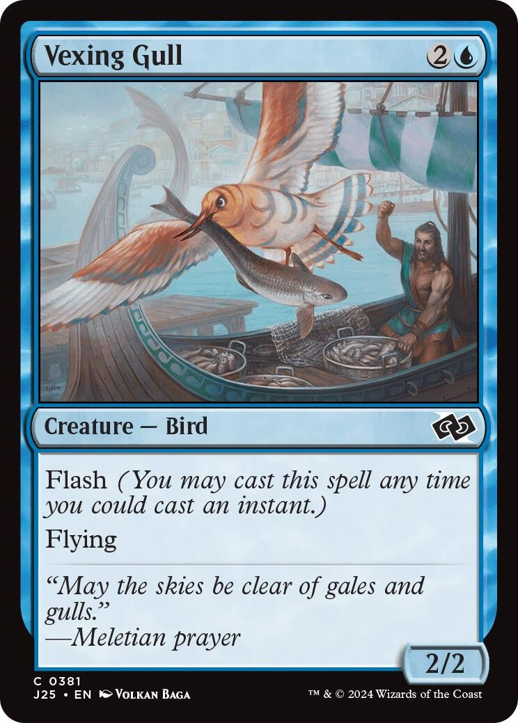 Image for Vexing Gull (Foundations Jumpstart) (381) - Magic: The Gathering