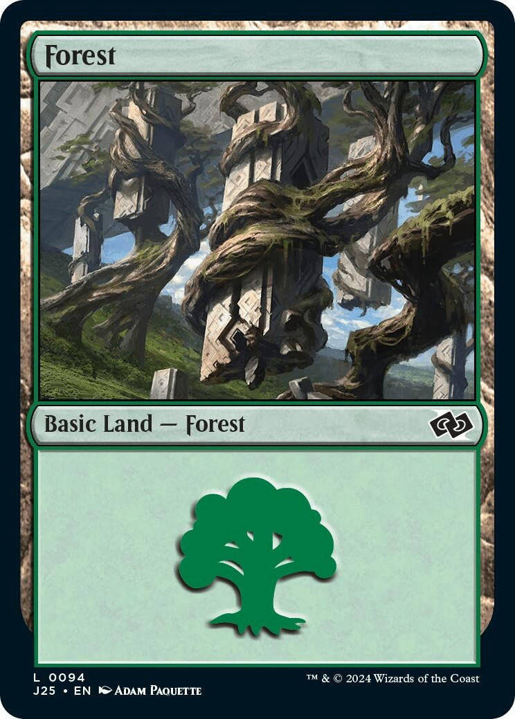 Image for Forest (0094) (Foundations Jumpstart) (94) - Magic: The Gathering