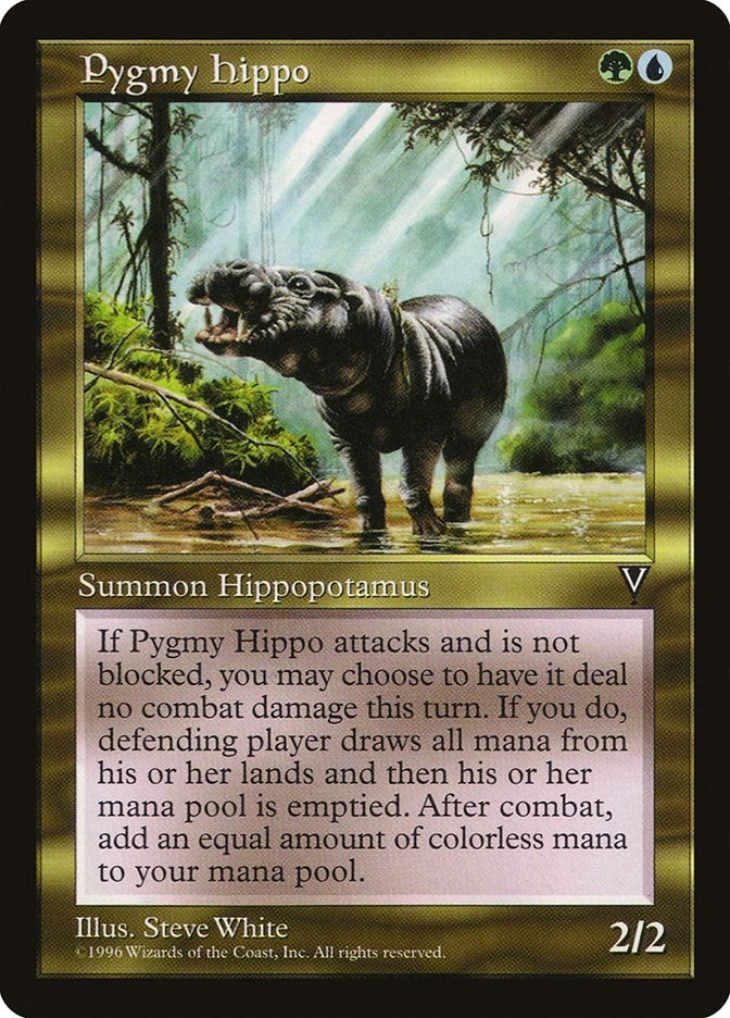 Image for Pygmy Hippo (Visions) - Magic: The Gathering