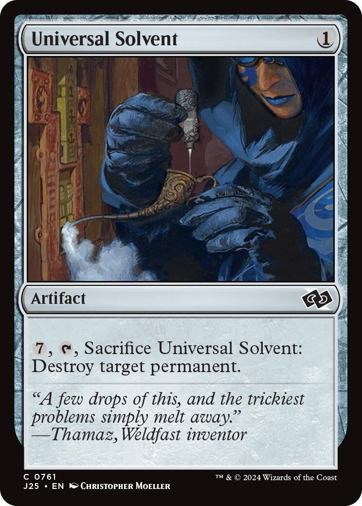 Image for Universal Solvent (Foundations Jumpstart) (761) - Magic: The Gathering