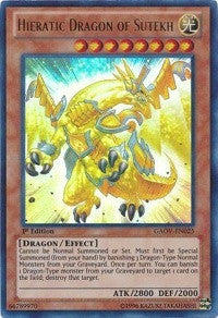 Image for Hieratic Dragon of Sutekh (Galactic Overlord) (GAOV-EN025) - YuGiOh