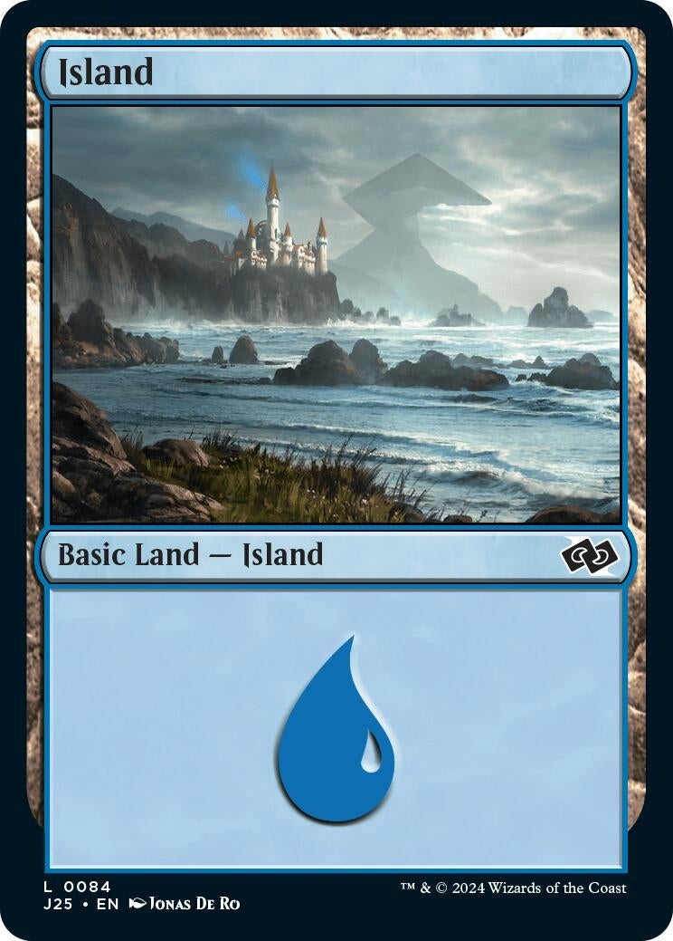 Image for Island (0084) (Foundations Jumpstart) (84) - Magic: The Gathering