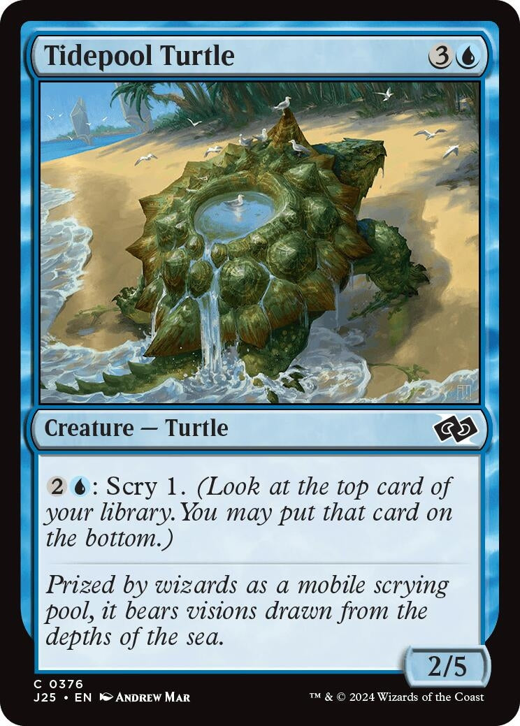 Image for Tidepool Turtle (Foundations Jumpstart) (376) - Magic: The Gathering