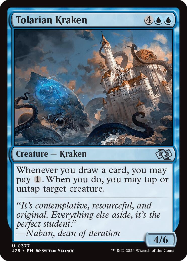 Image for Tolarian Kraken (Foundations Jumpstart) (377) - Magic: The Gathering