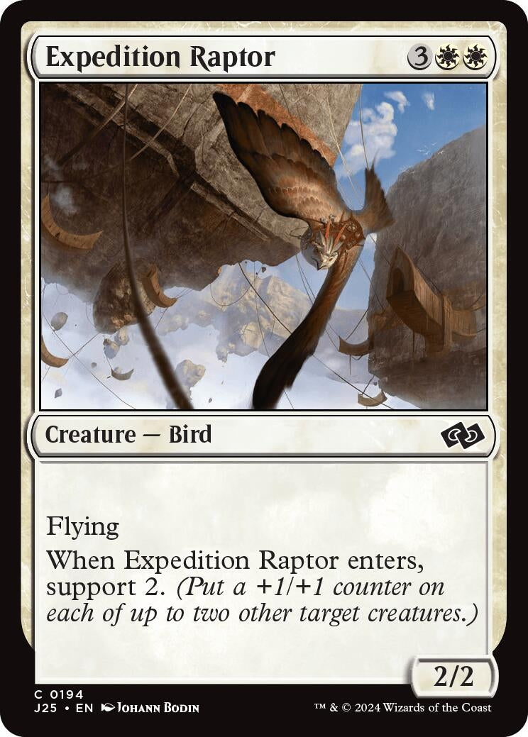 Image for Expedition Raptor (Foundations Jumpstart) (194) - Magic: The Gathering