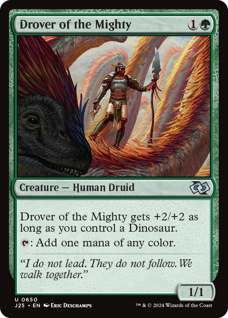 Image for Drover of the Mighty (Foundations Jumpstart) (650) - Magic: The Gathering