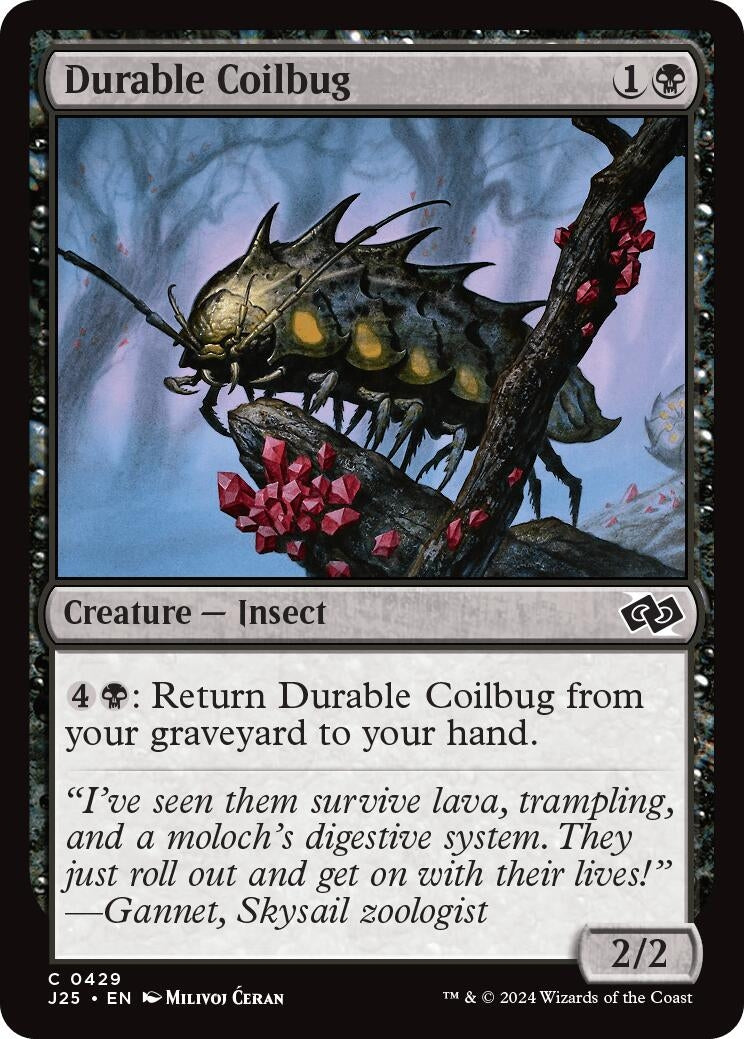 Image for Durable Coilbug (Foundations Jumpstart) (429) - Magic: The Gathering