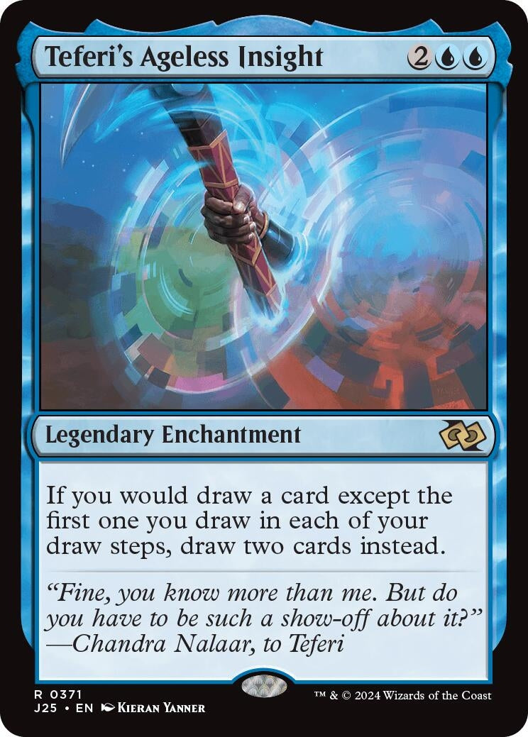 Image for Teferi's Ageless Insight (Foundations Jumpstart) (371) - Magic: The Gathering