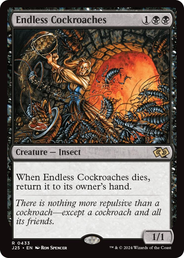 Image for Endless Cockroaches (Foundations Jumpstart) (433) - Magic: The Gathering