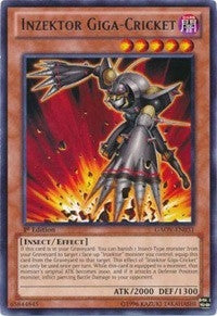 Image for Inzektor Giga-Cricket (Galactic Overlord) (GAOV-EN031) - YuGiOh
