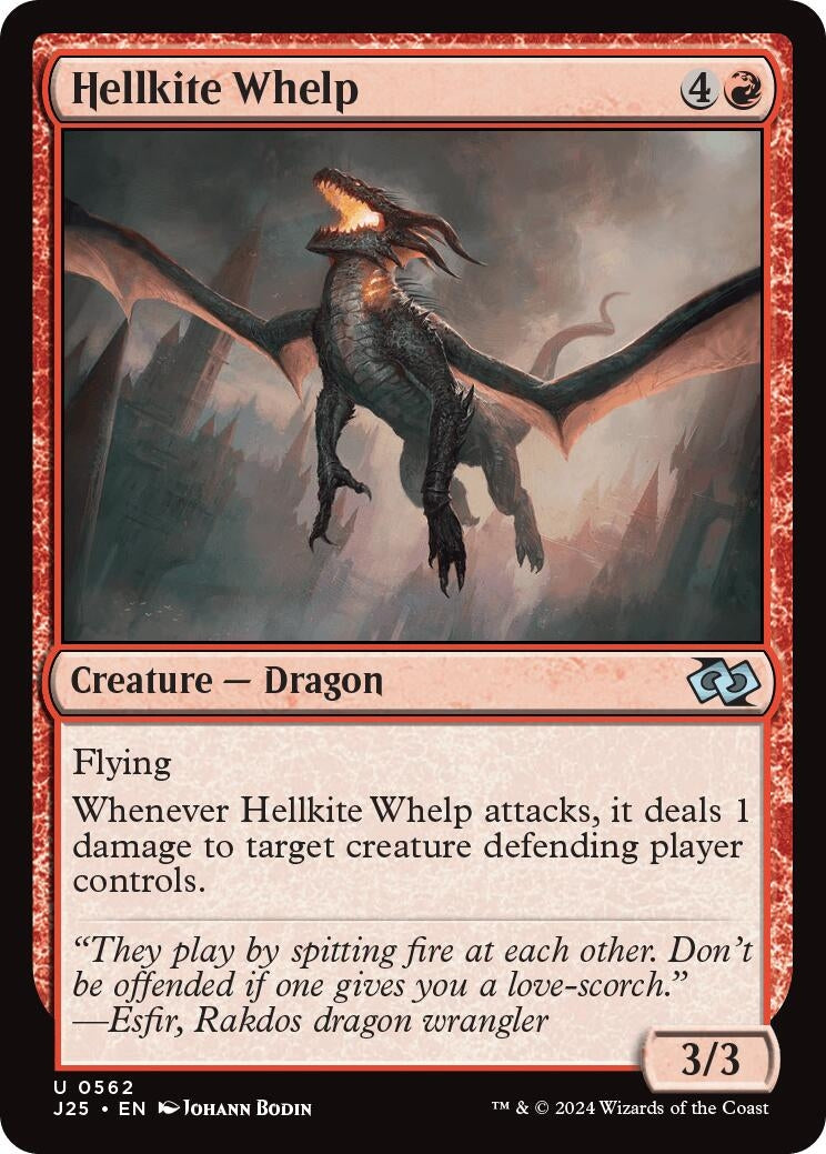 Image for Hellkite Whelp (Foundations Jumpstart) (562) - Magic: The Gathering