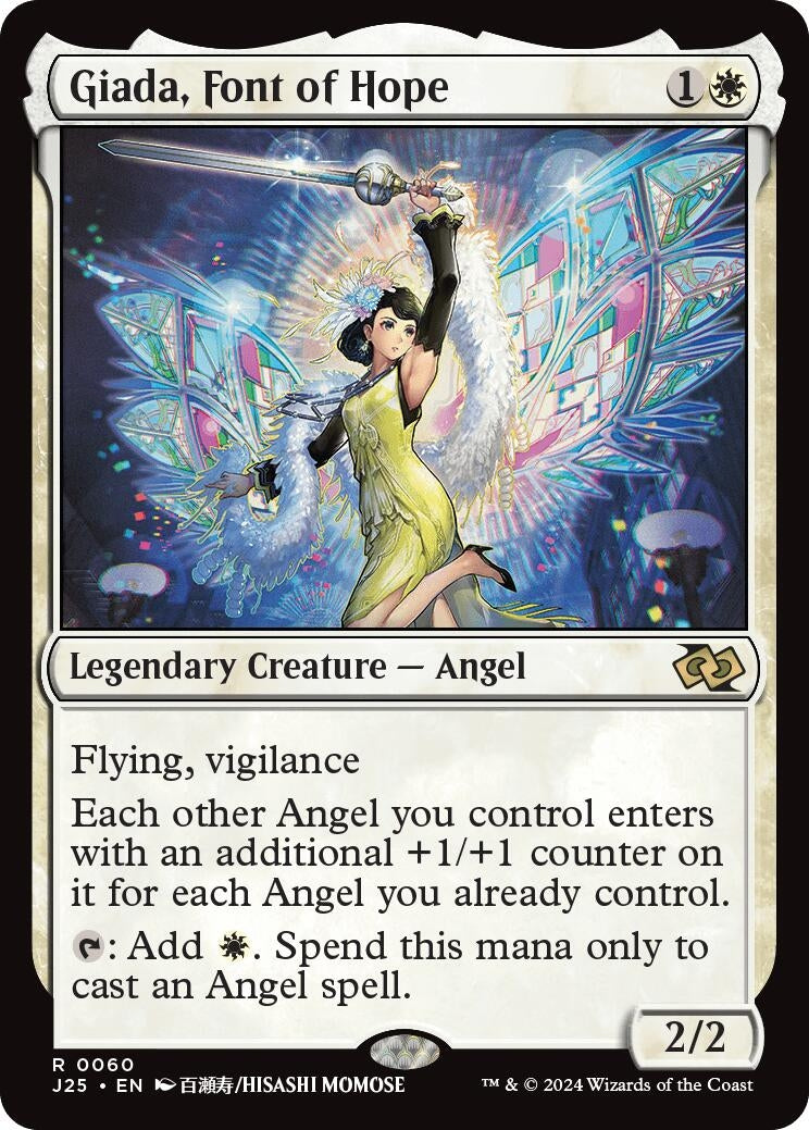 Image for Giada, Font of Hope (Anime) (Foundations Jumpstart) (60) - Magic: The Gathering