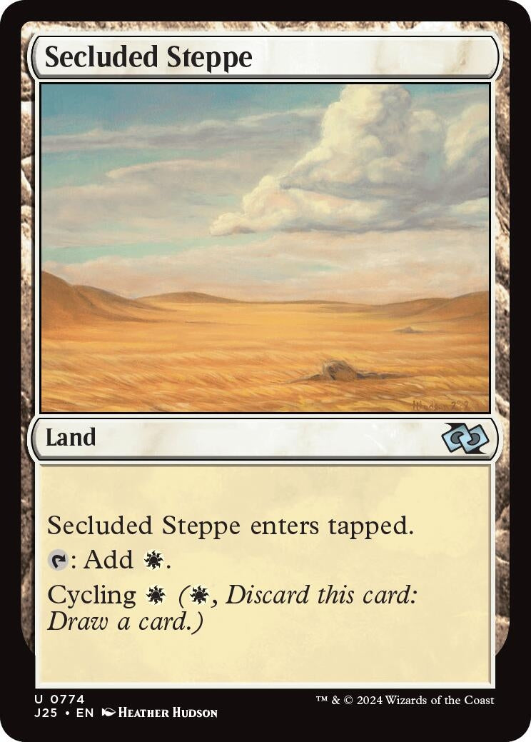 Image for Secluded Steppe (Foundations Jumpstart) (774) - Magic: The Gathering