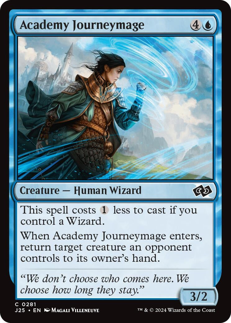 Image for Academy Journeymage (Foundations Jumpstart) (281) - Magic: The Gathering