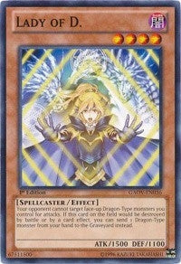 Image for Lady of D. (Galactic Overlord) (GAOV-EN036) - YuGiOh