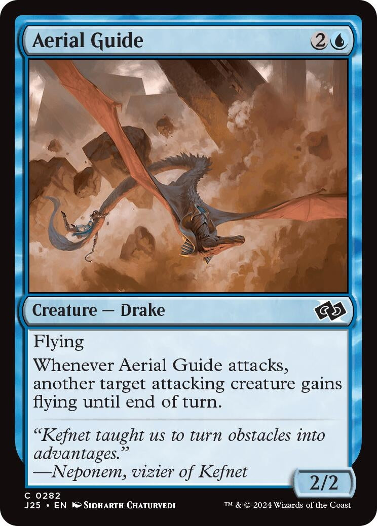 Image for Aerial Guide (Foundations Jumpstart) (282) - Magic: The Gathering