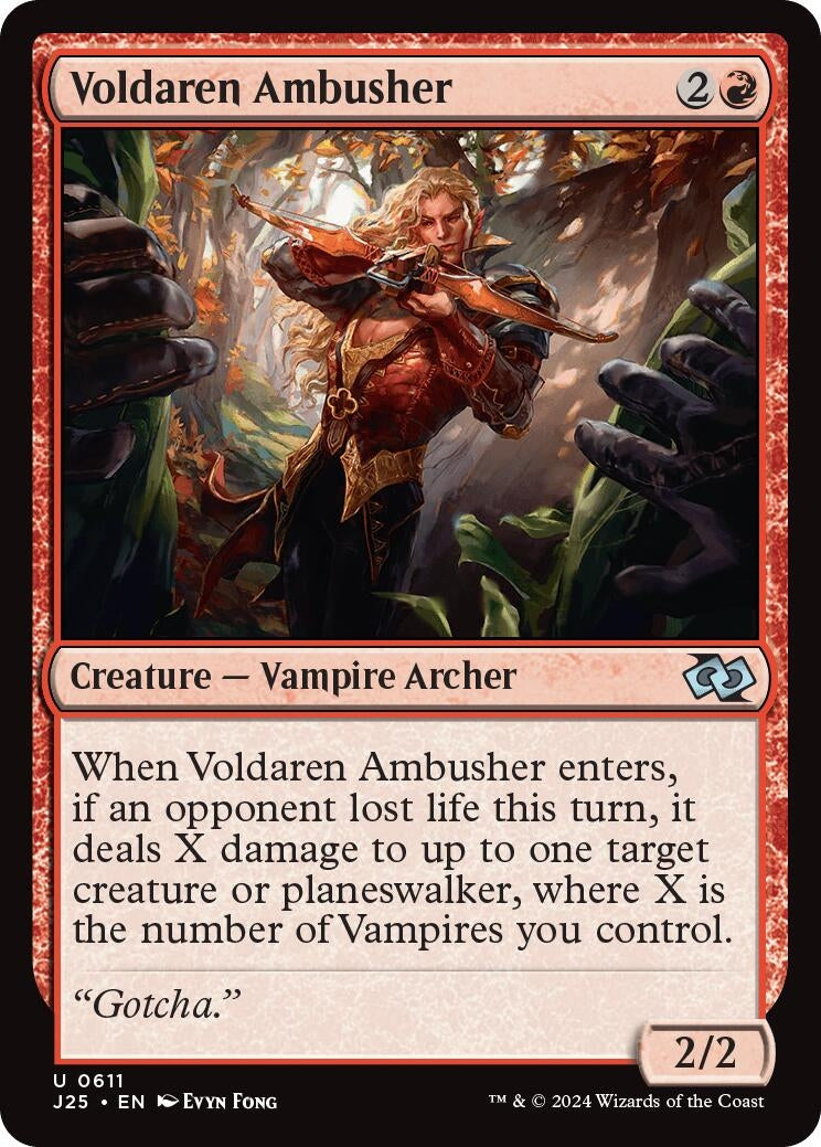 Image for Voldaren Ambusher (Foundations Jumpstart) (611) - Magic: The Gathering