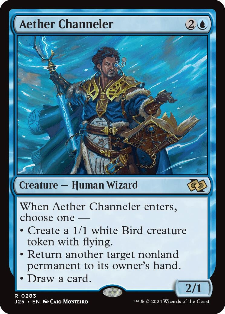 Image for Aether Channeler (Foundations Jumpstart) (283) - Magic: The Gathering