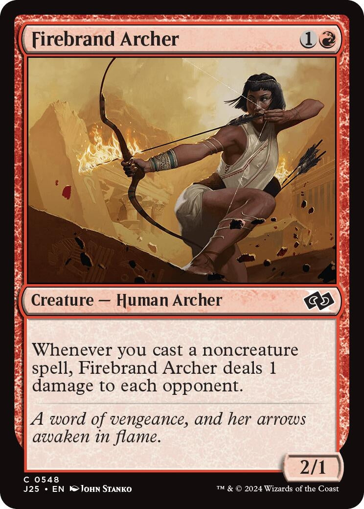 Image for Firebrand Archer (Foundations Jumpstart) (548) - Magic: The Gathering